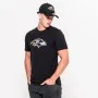 T-shirt avec logo de l'équipe des Ravens de Baltimore New Era