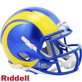 Mini casco Speed 2020 de los Rams de Los Ángeles