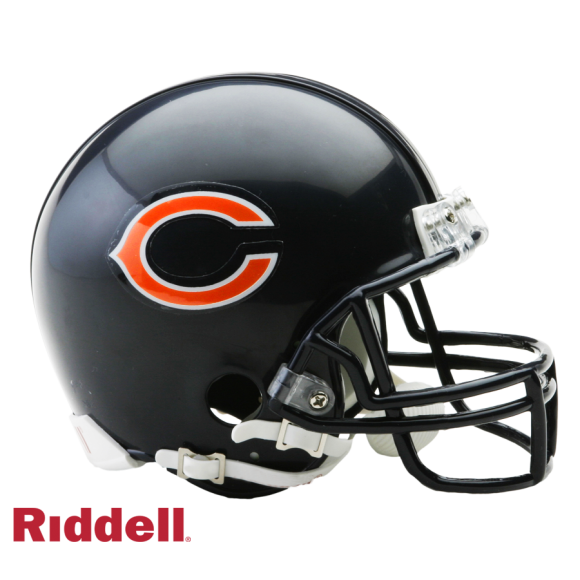 Chicago Bears Mini VSR4 Helmet