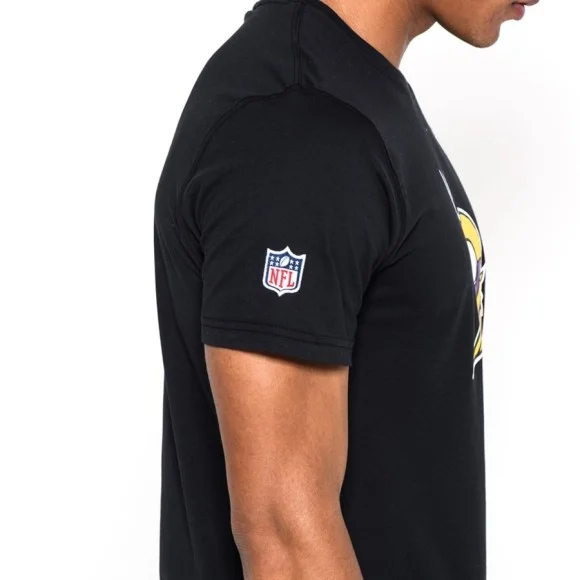 NFL Team Logo Black T-Shirt