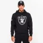 Las Vegas Raiders - Felpa con cappuccio con logo della squadra New Era