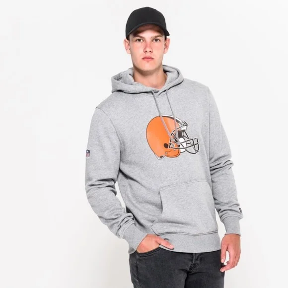 Sudadera con logo del equipo Cleveland Browns New Era