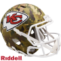 Kansas City Chiefs Camo Alternate Full Size Replica Speed Hjelm