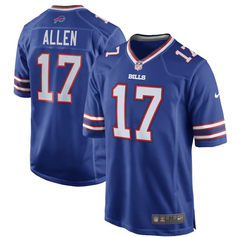 Josh Allen Buffalo Bills Nike Youth Game Jersey - Royal