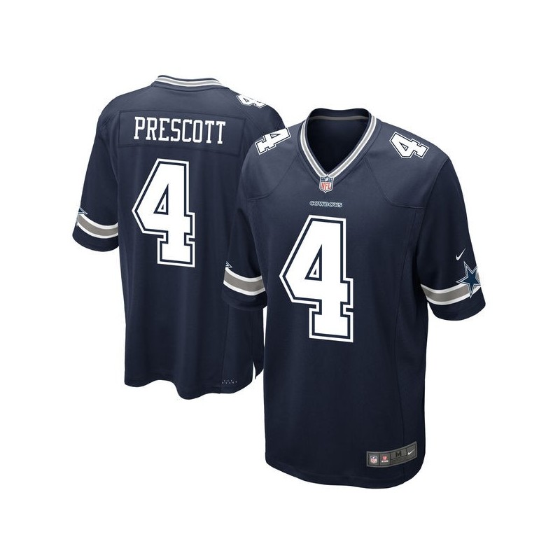 Dallas Cowboys Nike Game Jersey - Dak Prescott