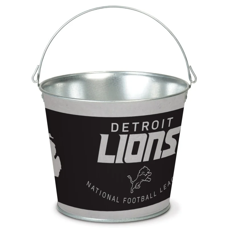 Officially Licensed NFL Plastic Snack Helmet - Lions