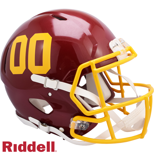Washington Football Team Full-Size Riddell Revolution Speed autentiska hjälm