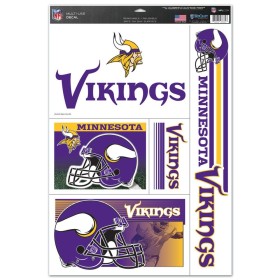 Minnesota Vikings Multi brug klistermærke 5 Pack