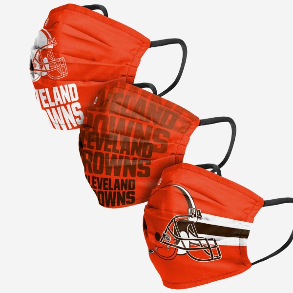 Coprifaccia Cleveland Browns 3pk