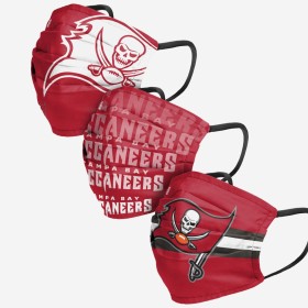 Couvre visage Tampa Bay Buccaneers 3pk