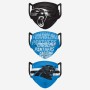 Carolina Panthers Face Cover 3 stk.