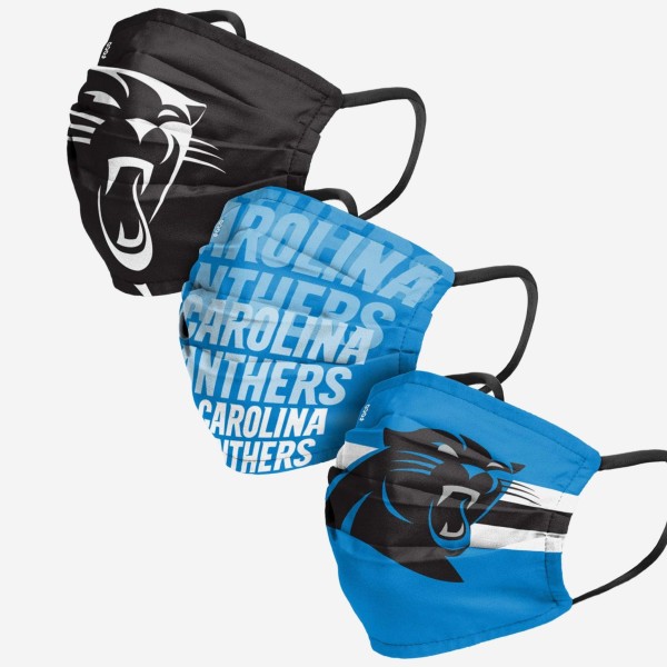 Carolina Panthers Face Cover 3 stk.