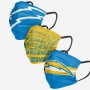 Los Angeles Chargers Face Cover 3pk