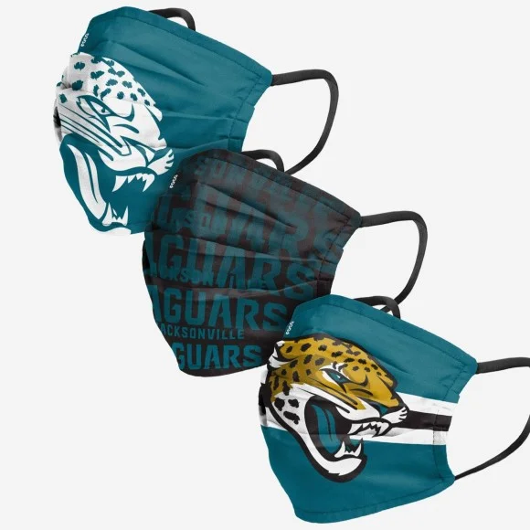 Jacksonville Jaguars ansiktsskydd 3pk