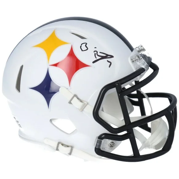 Ben Roethlisberger Pittsburgh Steelers autografato Riddell AMP Speed Mini Helmet