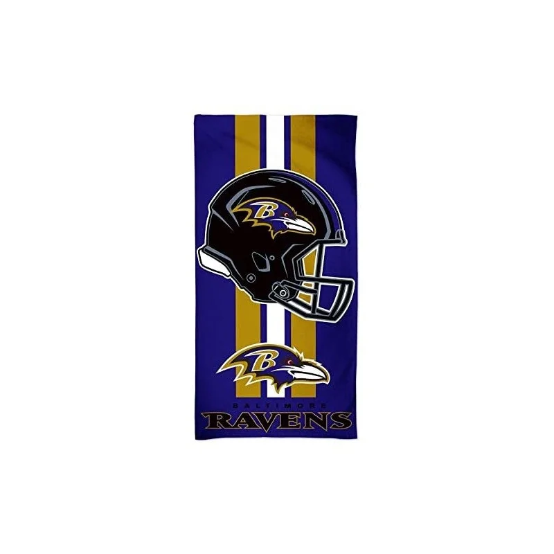 Baltimore Ravens Fiber Beach Towel