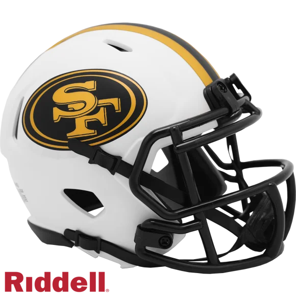 San Francisco 49ers Lunar Eclipse Mini Speed Replica Helmet