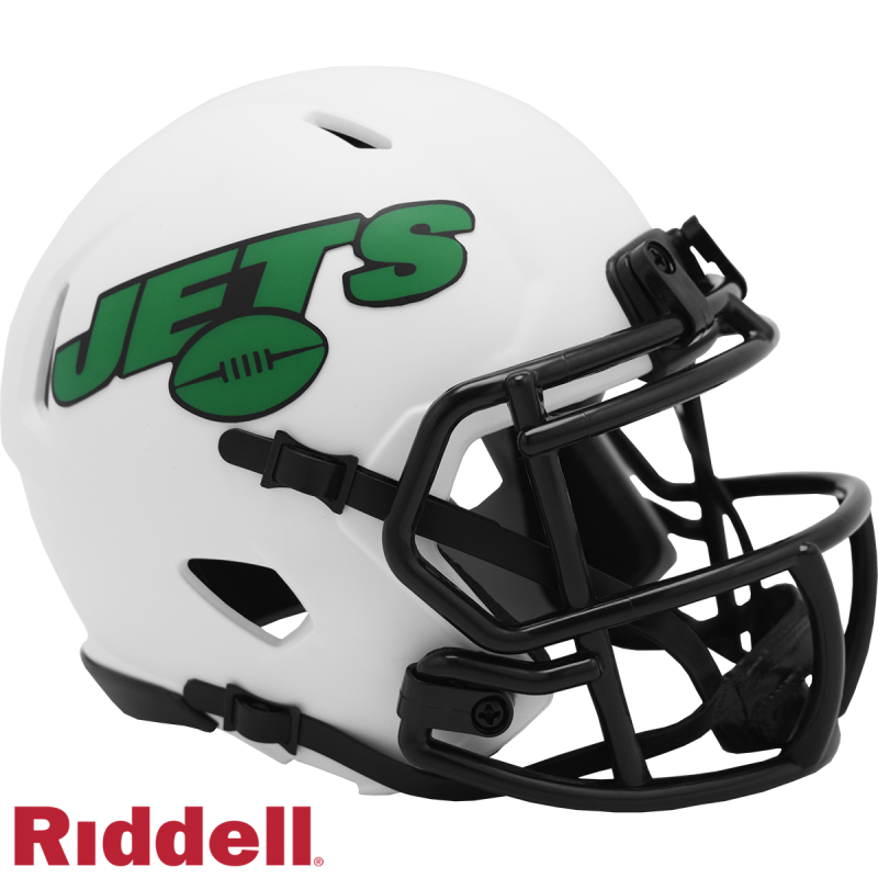 : Riddell New York Jets Mini Football Helmet : Sports