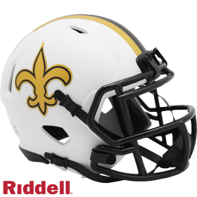 New Orleans Saints Lunar Eclipse Mini Speed Replica hjelm