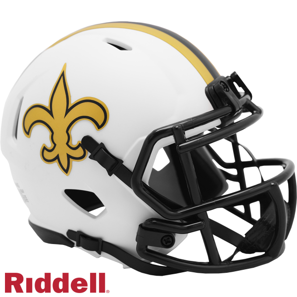 New Orleans Saints Lunar Eclipse Mini Speed Replica hjälm
