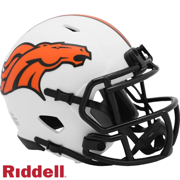 Casque Denver Broncos Lunar Eclipse Mini Speed Replica Helmet