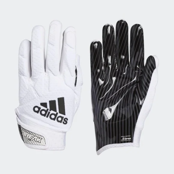 Guanti da ricevitore imbottiti Adidas Freak 5.0 Bianco