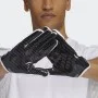 Guantes de receptor acolchados Adidas Freak 5.0 Blanco Negro