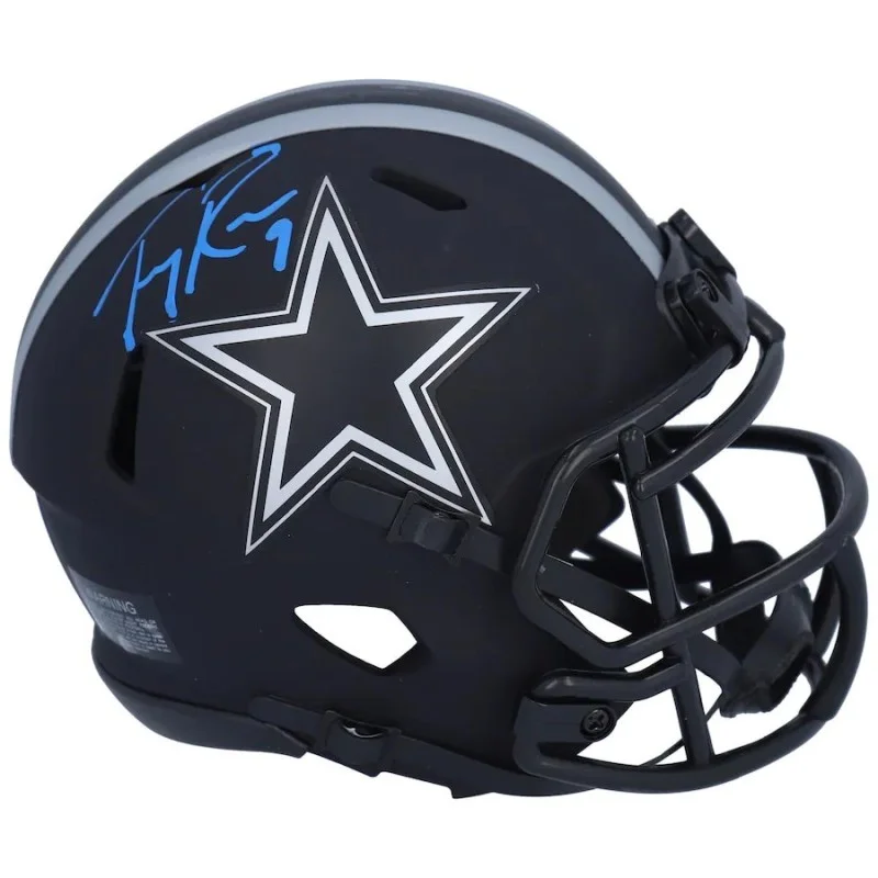 Tony Romo Signed Usa Mini Helmet Dallas Cowboys Authentic