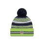 Seattle Seahawks New Era NFL Sideline 2021 On Field Sport Knit