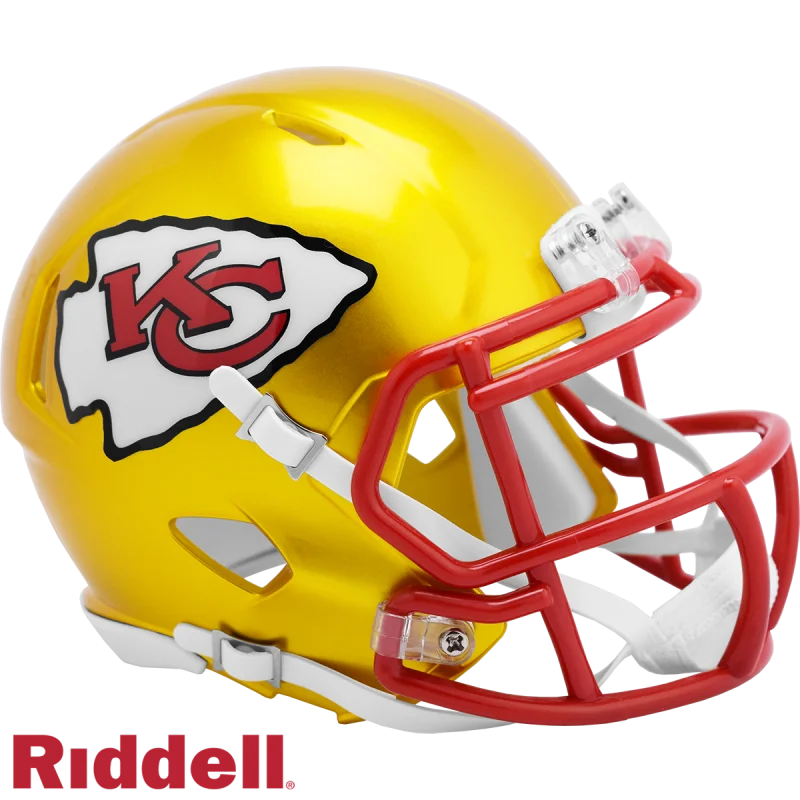 Kansas City Chiefs Speed Football Helmet