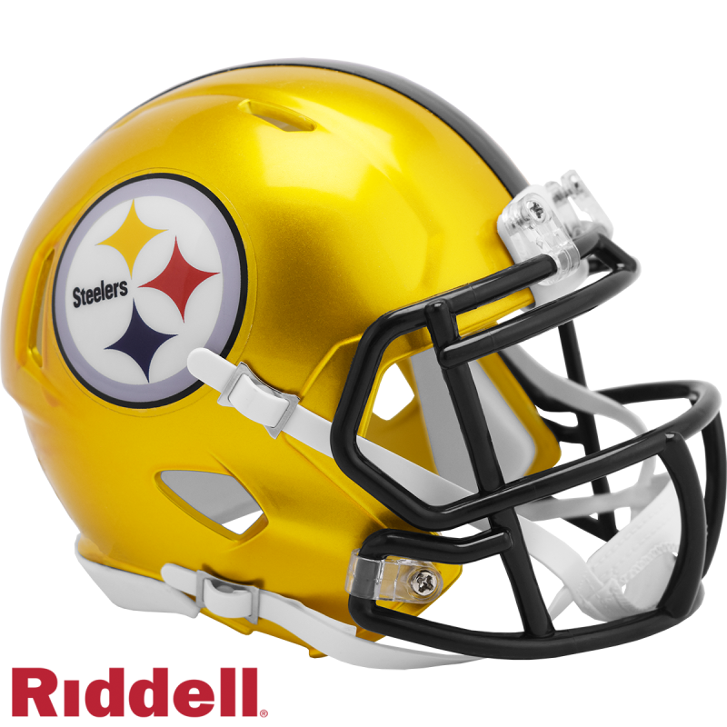 NFL Shield Logo Riddell Mini Speed Helmet - Flash — Game Day Treasures