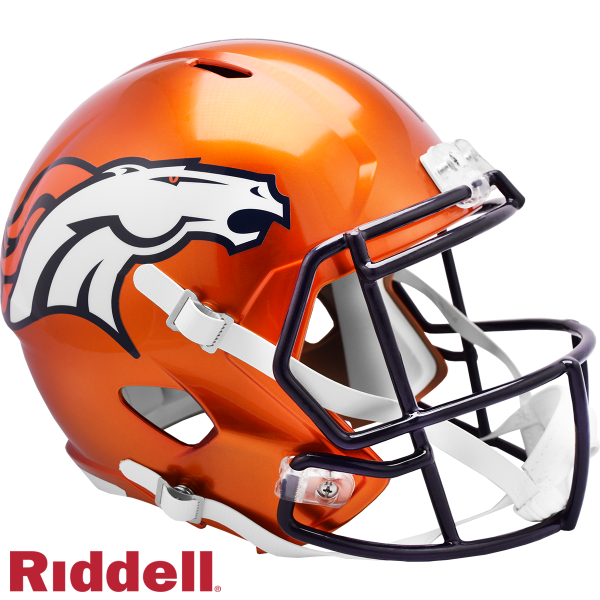 Denver Broncos Blitz Geschwindigkeit Replik Helm