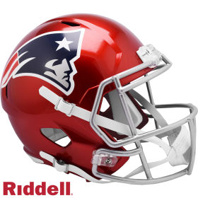 New England Patriots Riddell VSR4 Mini Throwback Helmet 1982-89