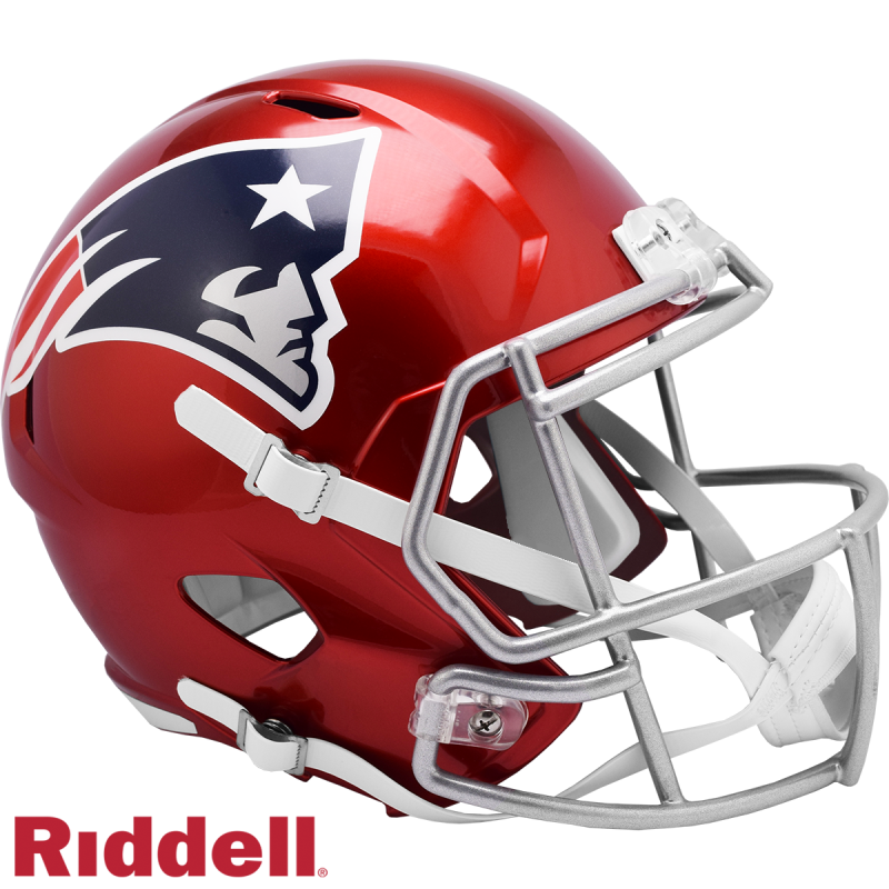 New England Patriots Riddell Speed Replica Helmet - Flash