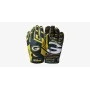 Gants NFL Stretch Fit pour jeunes receveurs - Green Bay Packers