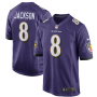 Camiseta de Juego Nike Baltimore Ravens - Lamar Jackson