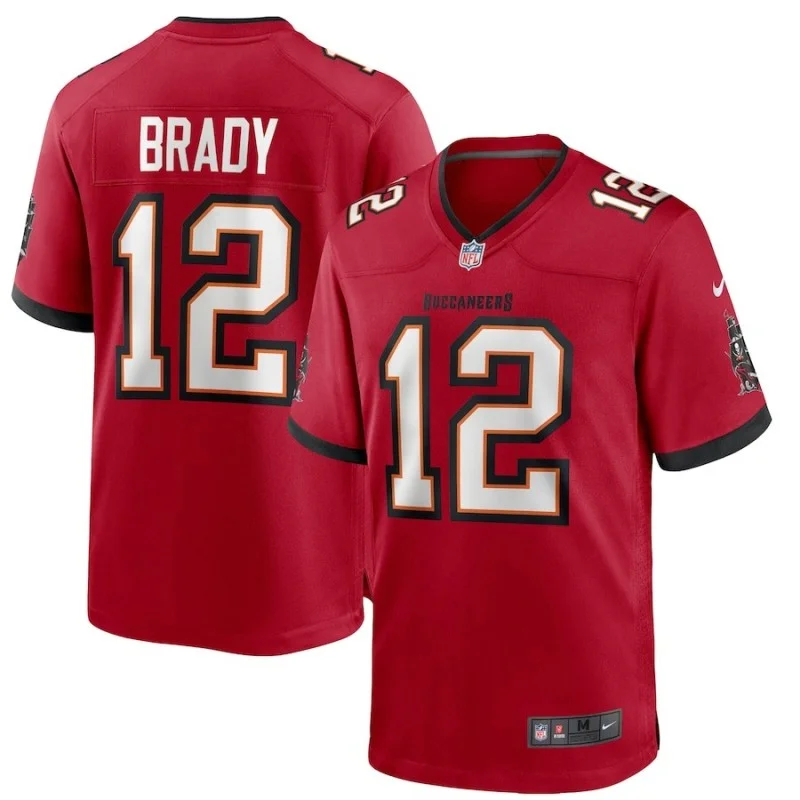 Mens white tom brady jersey hotsell