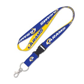 Los Angeles Rams 1" Lanyard m/aftageligt spænde
