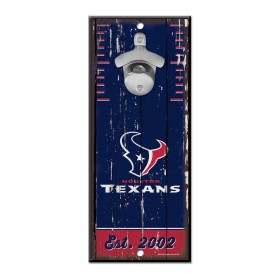 Houston Texans flaskeåbner Skilt 5" x 11"