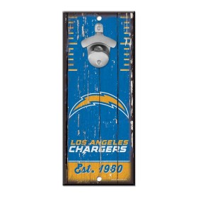 Los Angeles Chargers flaskeåbner tegn 5" x 11"