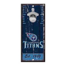 Tennessee Titans Bottle Opener Sign 5" x 11"