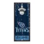 Panneau ouvre-bouteille Tennessee Titans 5" x 11"