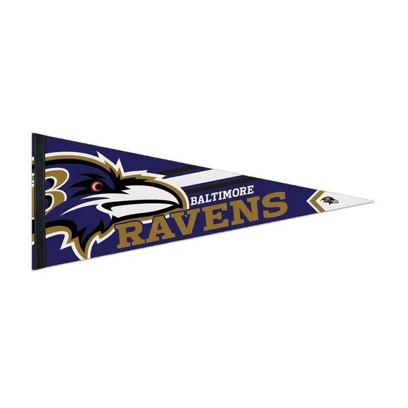 Baltimore Ravens Premium Roll & Go Pennant 12" x 30"