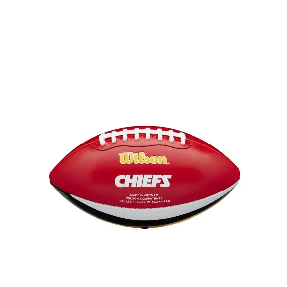 Wilson NFL Kansas City Chiefs Mini American Football Ball