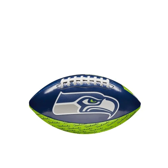 Mini balón de fútbol del equipo de la NFL - Seattle Seahawks