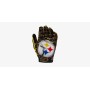 Gants NFL Stretch Fit pour jeunes receveurs - Pittsburgh Steelers