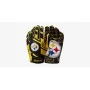 Gants NFL Stretch Fit pour jeunes receveurs - Pittsburgh Steelers