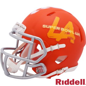 LOS ANGELES RAMS SUPER BOWL LVI CHAMPIONS MINI SPEED HELMET