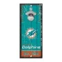 Miami Dolphins Flaschenöffner Zeichen 5" x 11"