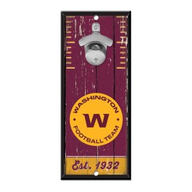 Washington Football Team Flaschenöffner Zeichen 5" x 11"